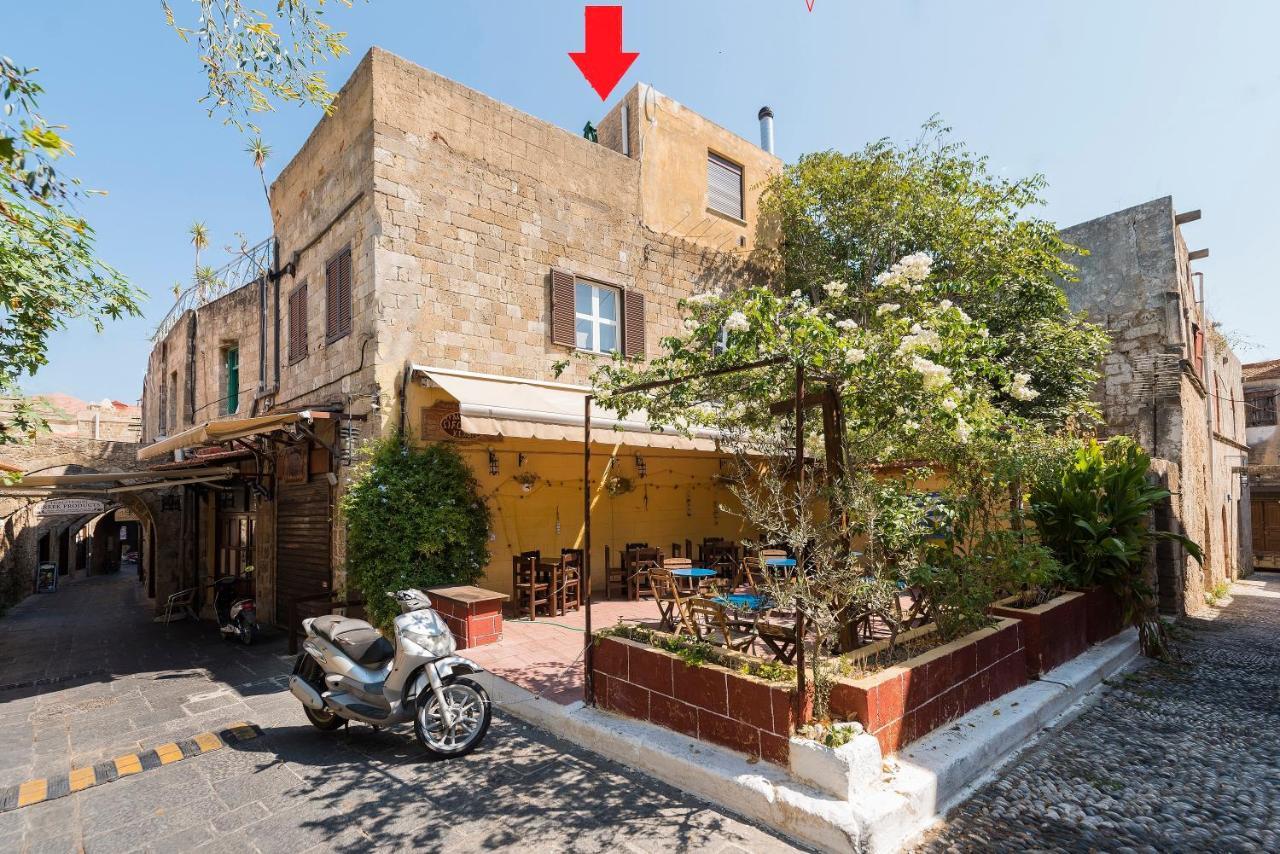 Centrale Apartment Old Town Rhodes City Kültér fotó