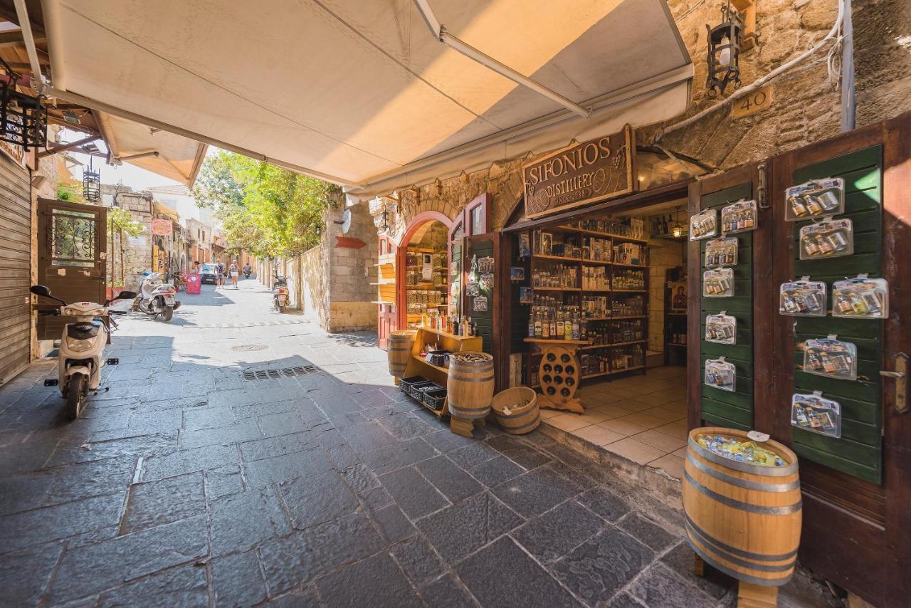 Centrale Apartment Old Town Rhodes City Kültér fotó